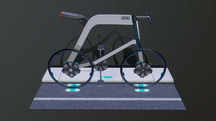 Electromagnetic Bicycle – Modelo 3D gratuito STL