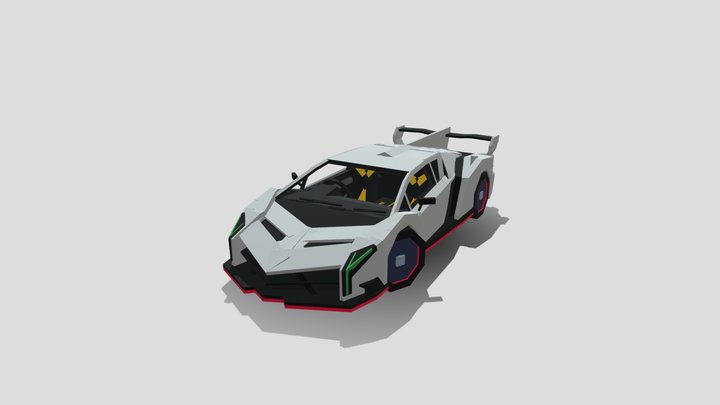 Lamborghini Veneno 3D Model