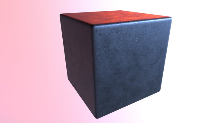 Designer Asphalt Material 3D Model
