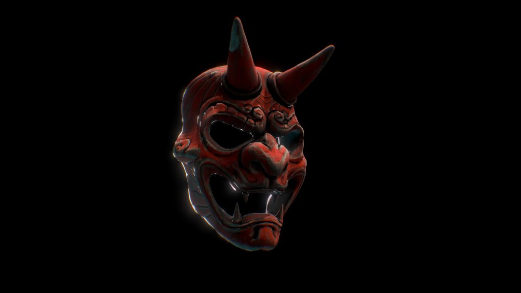 Samurai Mask Sketch