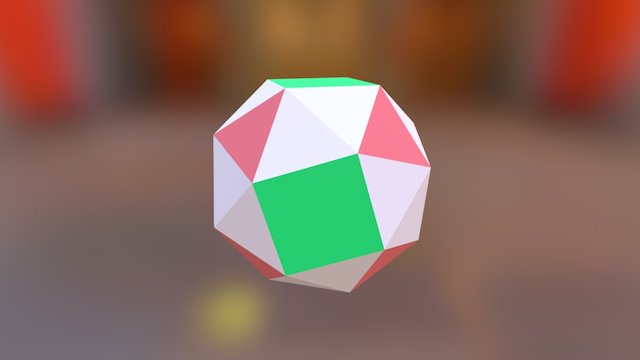 Snub Cube 3D Model