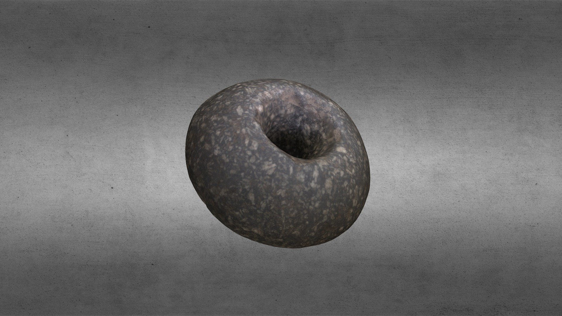 Porra exagonal curveada.