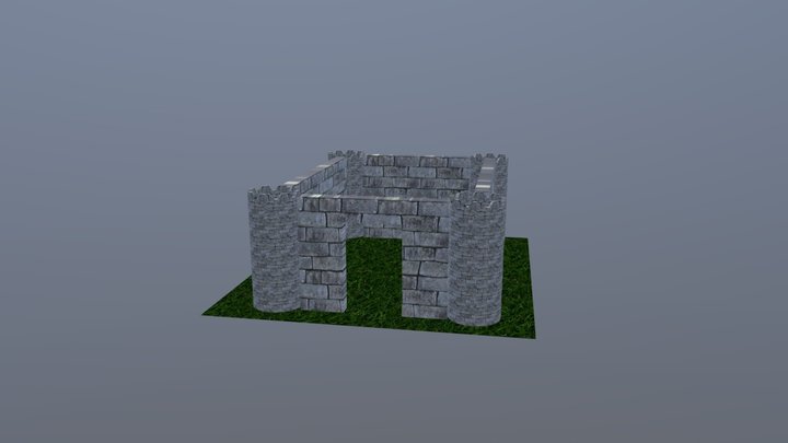 Castle Export 3D Model