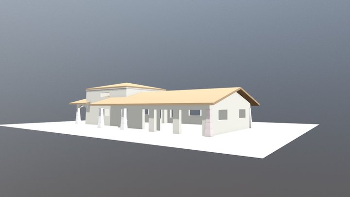 VILLA GLAMOUR 3D Model
