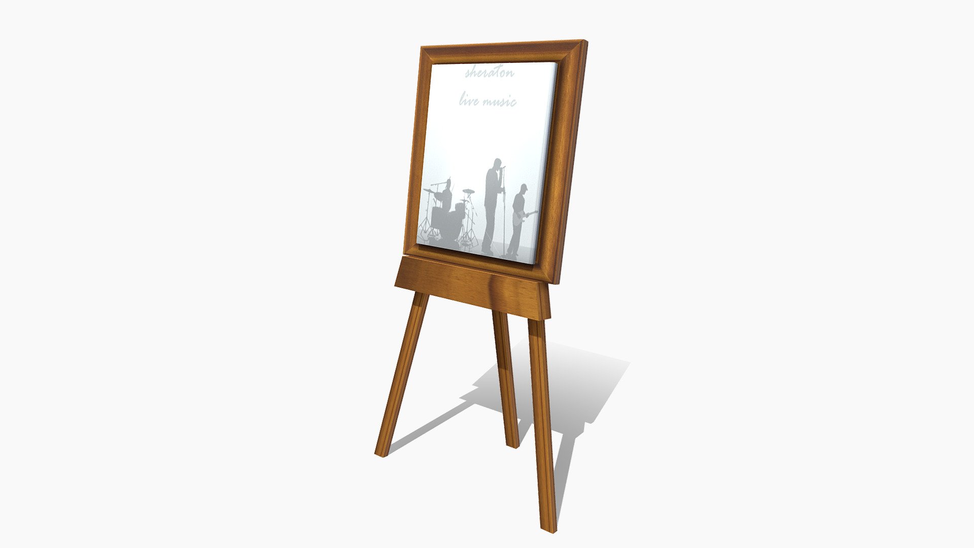 Easel Event Displayer - Buy Royalty Free 3D model by 3dia [9767c96 ...