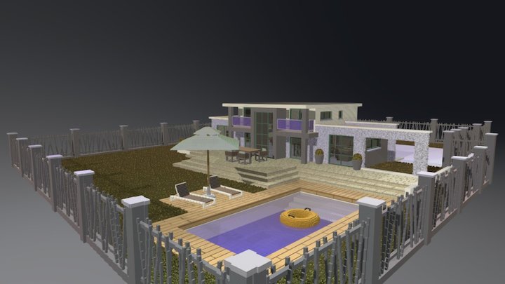 Modern House by OVY 3D Model