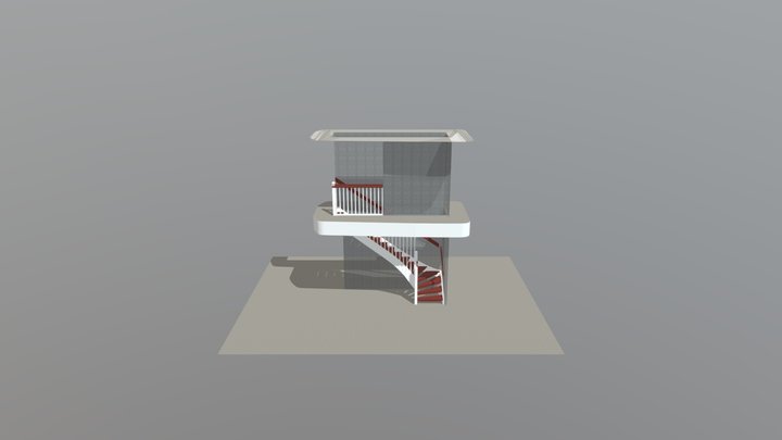 54330 TV B1 3D Model