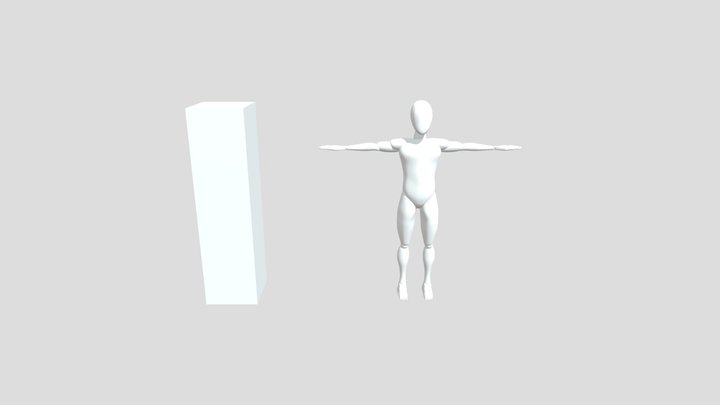 Character model v1 3D Model