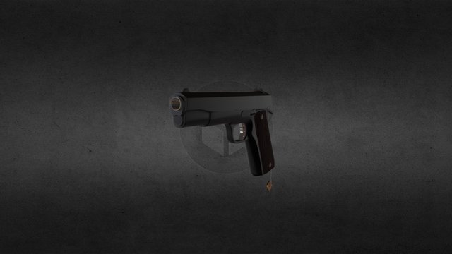 M1911 Pistol 3D Model
