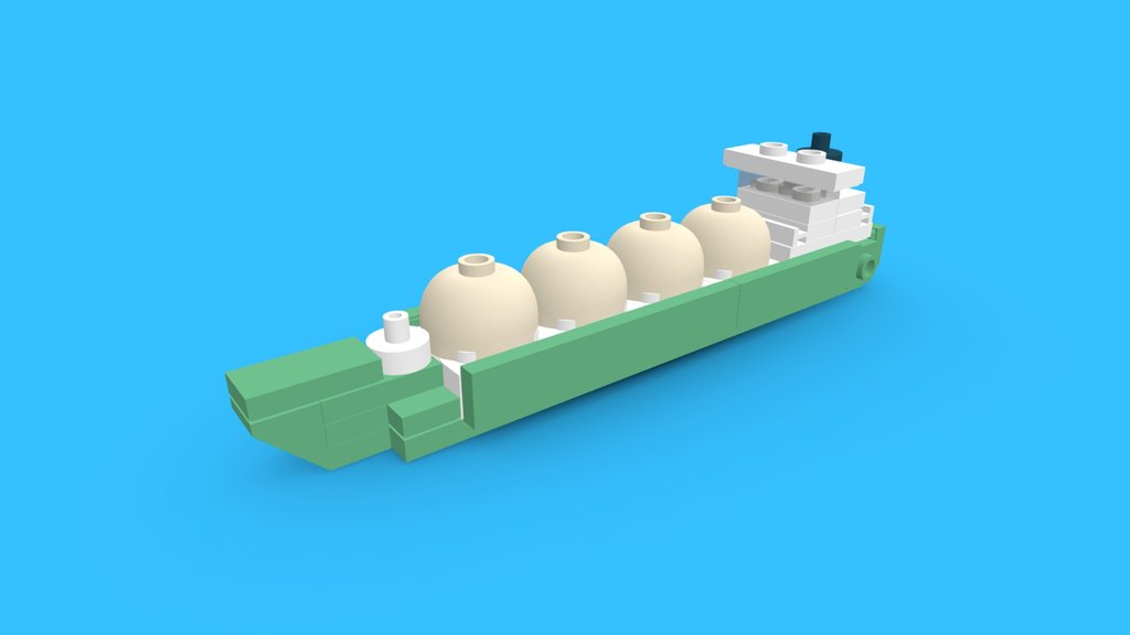 LEGO Micro LNG Ship MOC [#0362]