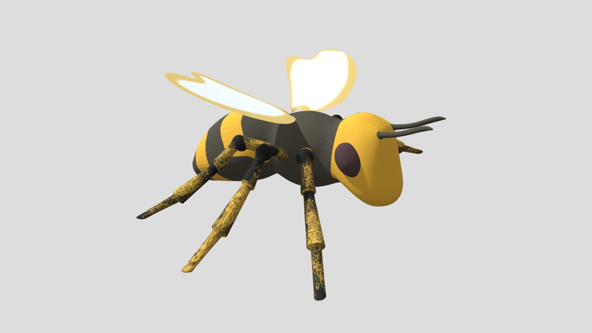 Bee - 3D model by rin_yee [976c046] - Sketchfab