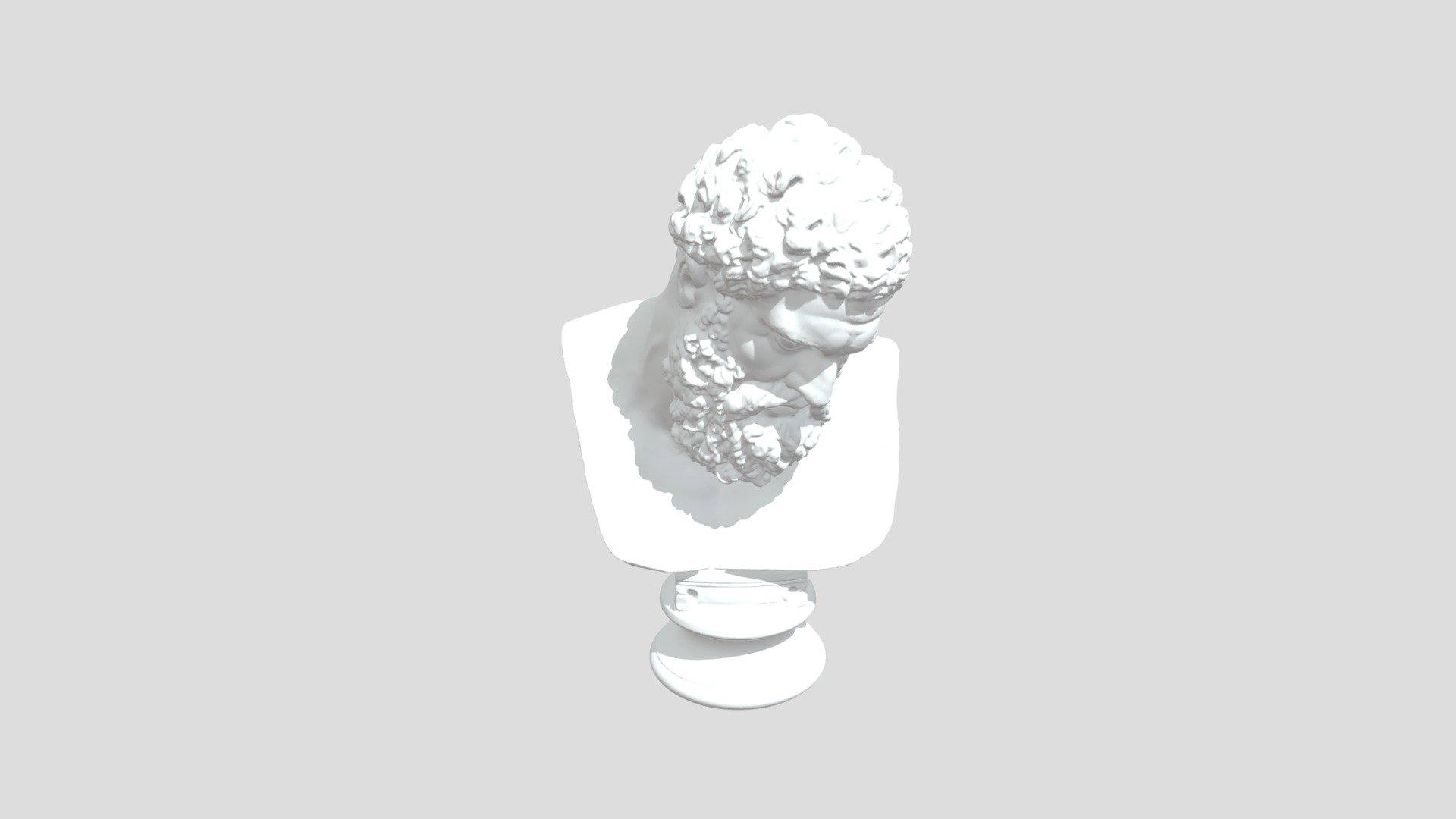 Hercules Bust/sculpture/statue - 3D model by Denisko1 [976cfd0] - Sketchfab