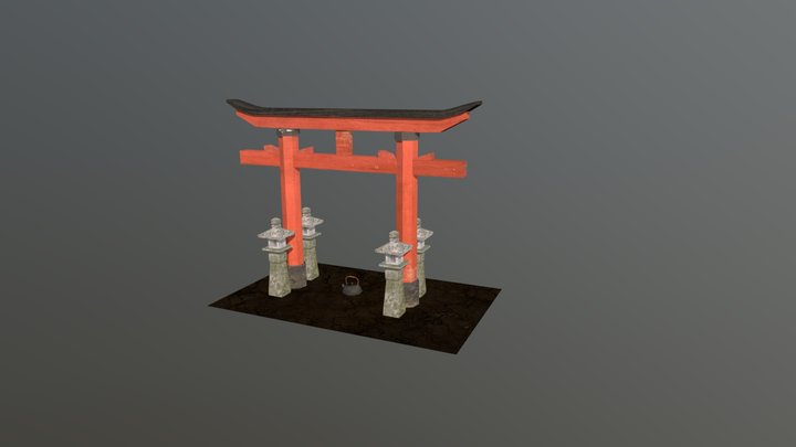 Grandmas House- 3 Simple props 3D Model