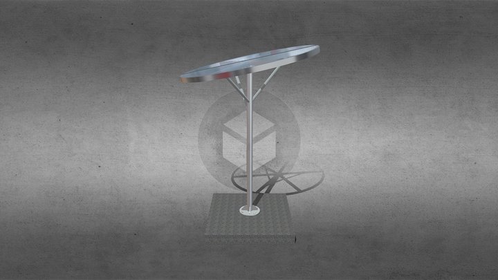 Теневой навес Цветовые тени 3D Model