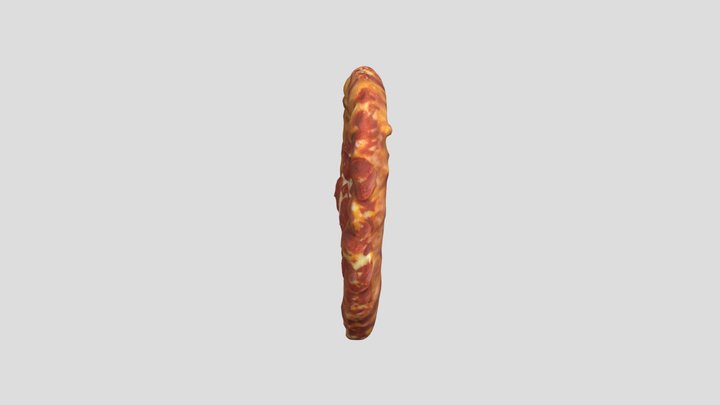 Pepperoni Twist 3D Model