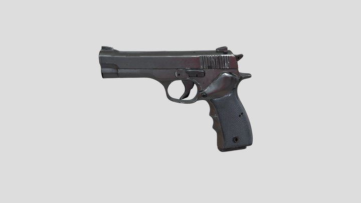 KLK-17 (Pistol) 3D Model