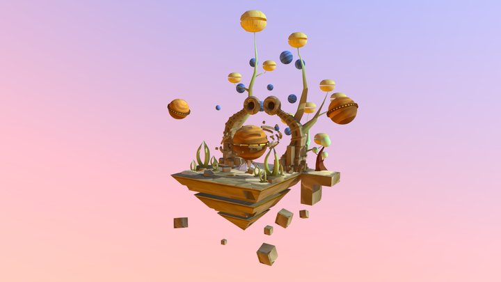 Pyramid 3D Model