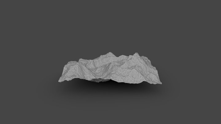 Mountain_terrain01 3D Model