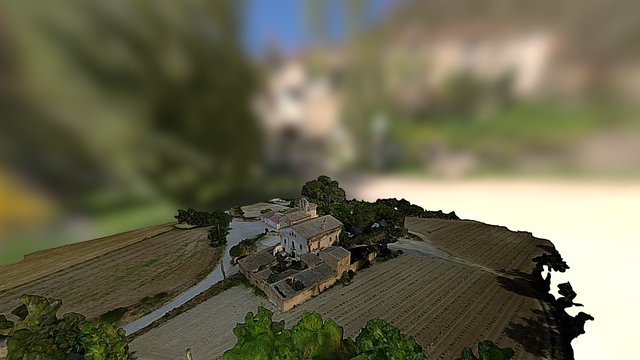 Pantá Del Foix 3d Simplified 3d Mesh 3D Model