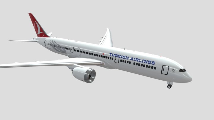 THY - 787-9 3D Model