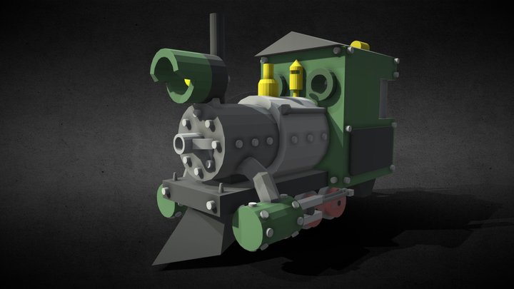 Blizulki the Steam Engine (WIP) 3D Model