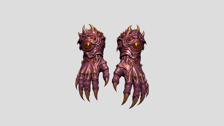 Eldritch Horror - Gloves 3D Model
