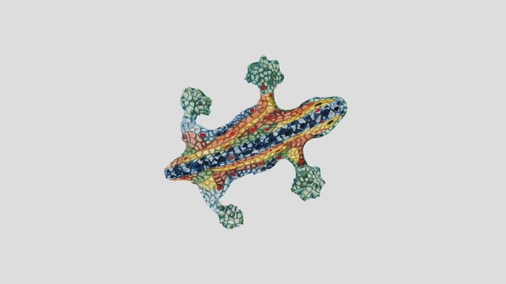 Gaudi_Lizard2 3D Model