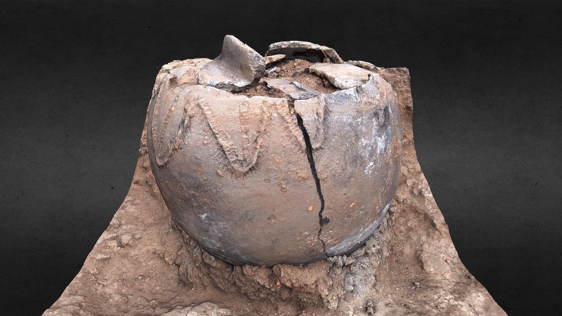 The pot of the girl-fortune teller