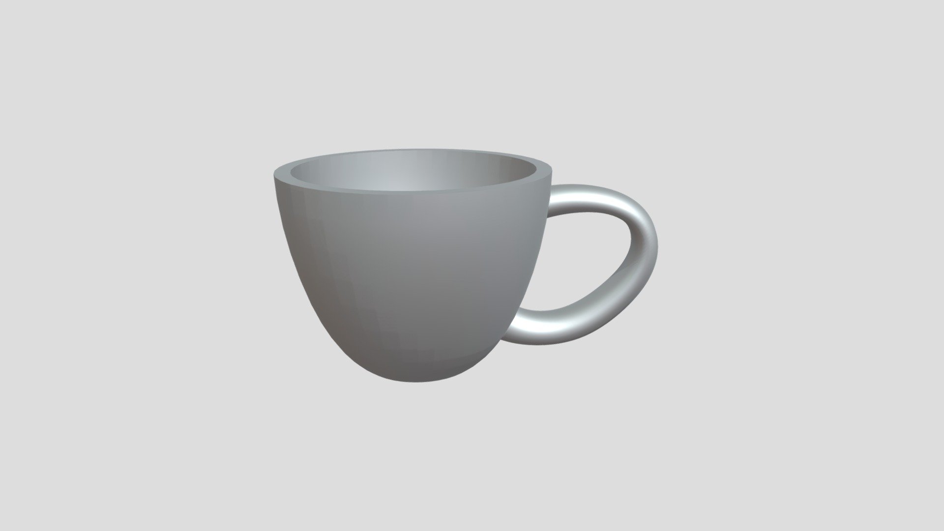 Small Coffee Mug — Sketchfab embed 3D viewer