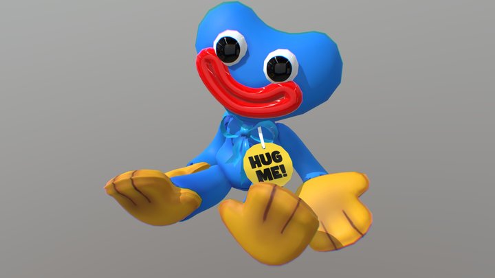 Huggy Wuggy - A 3D model collection by SpotFlounder241 - Sketchfab