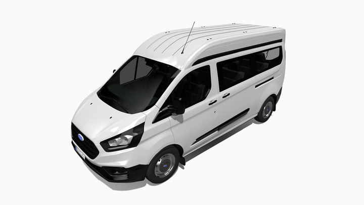 Ford-transit-custom 3D models - Sketchfab