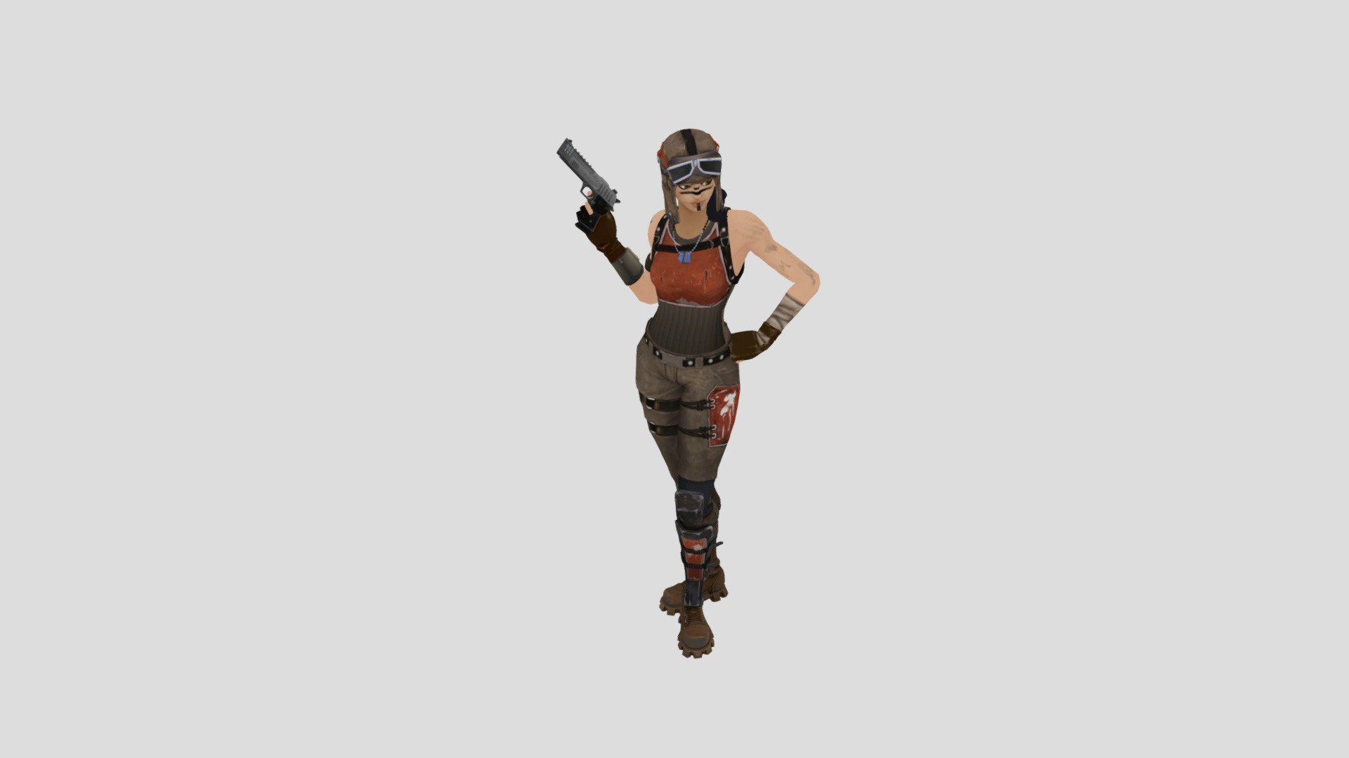 renegade_raider_fortnite_skin_-_seasonal_shop - 3D model by ethan ...