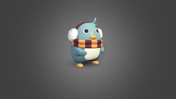 Penguin 3D Model