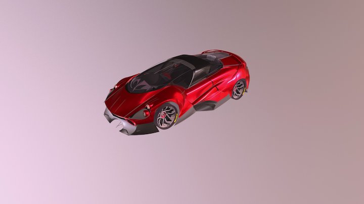 Gravity Sketch Car Concept 3D Model
