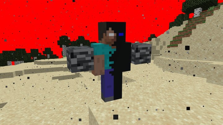 Herobrine Lord Form 3D Model