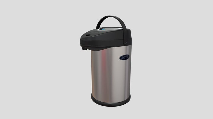 Peacock Stainless Air Pot 3D Model