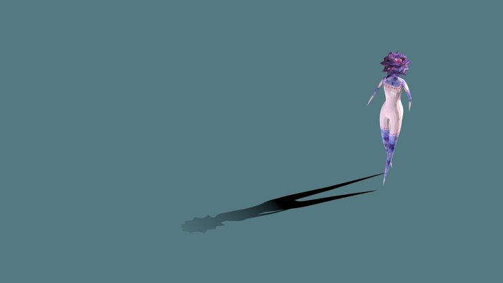 Alice walk in space 3D Model