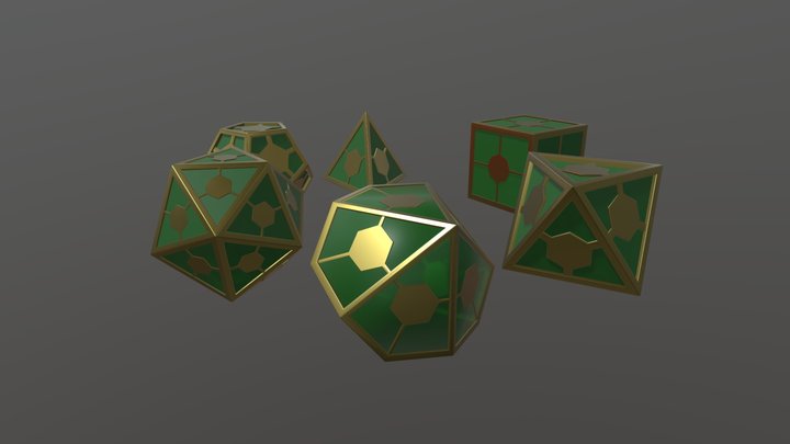 Dice 3D Model