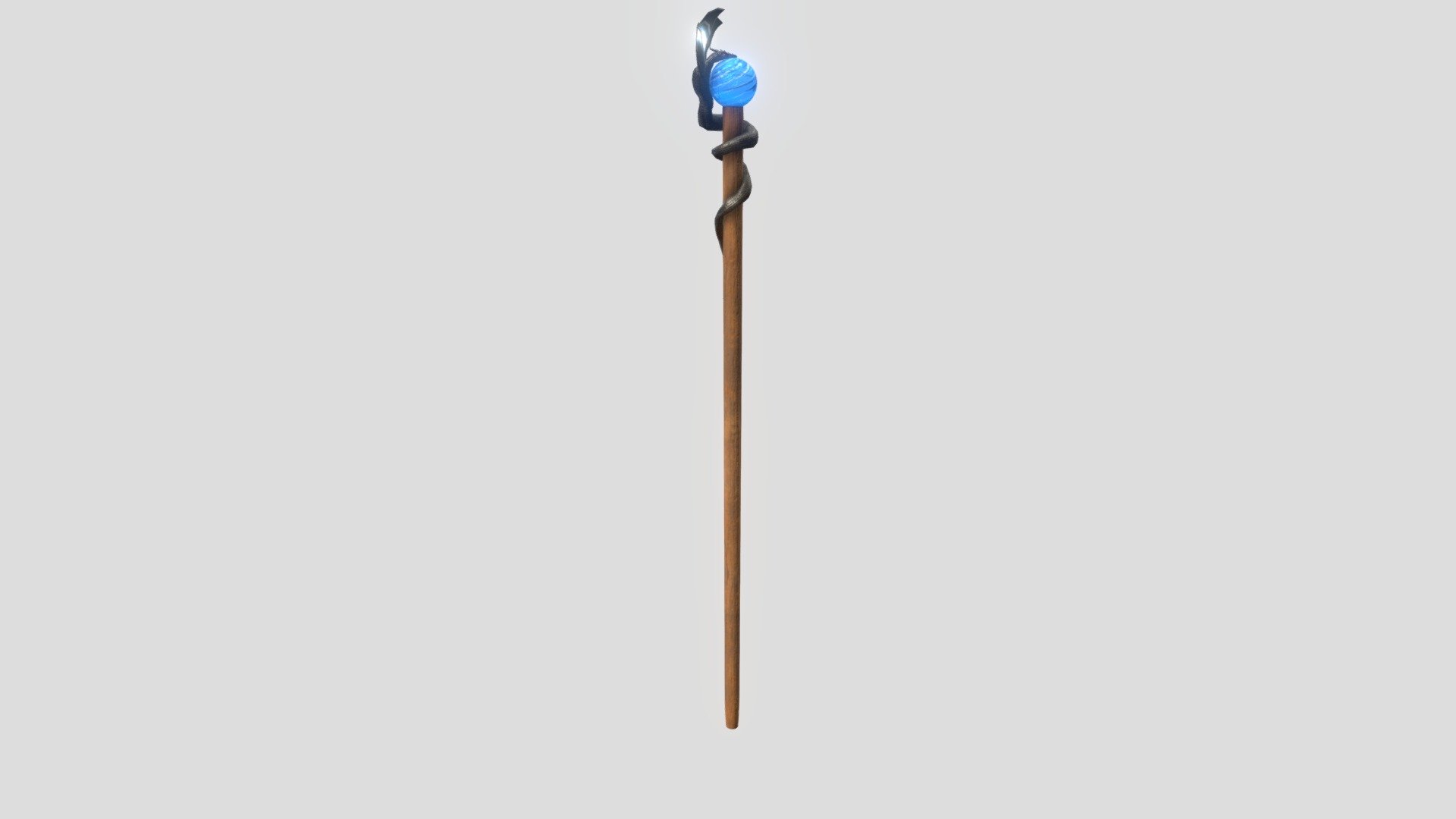 Staff - Download Free 3D model by Thomas Gilpin (@thomasgilpin ...