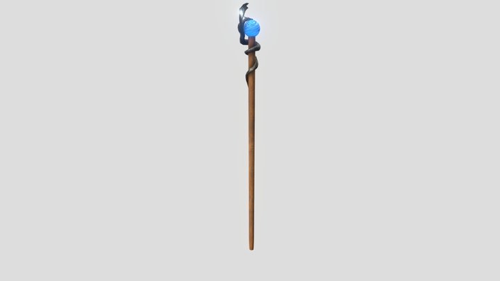 Staff 3D Model