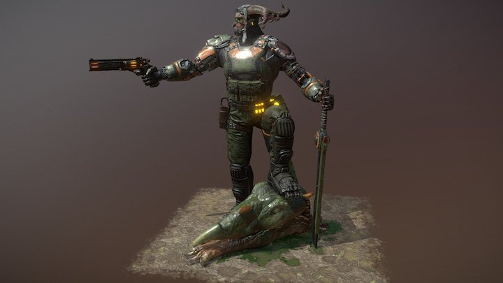 Jagernaut (Beyond Human) 3D Model