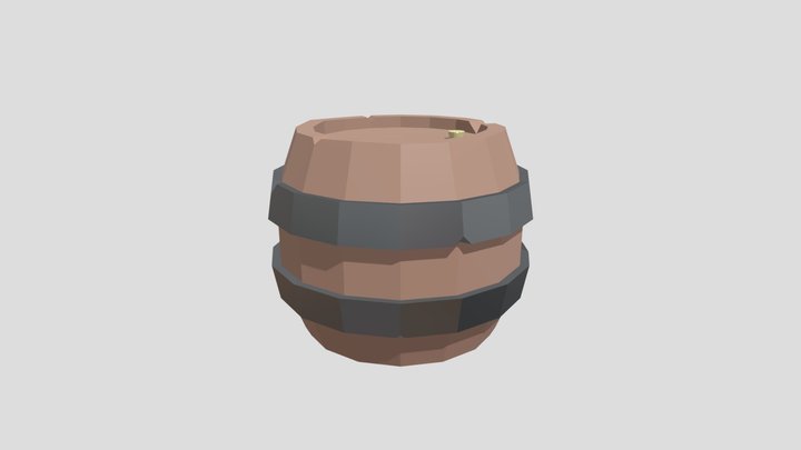 Barrel 3D Model