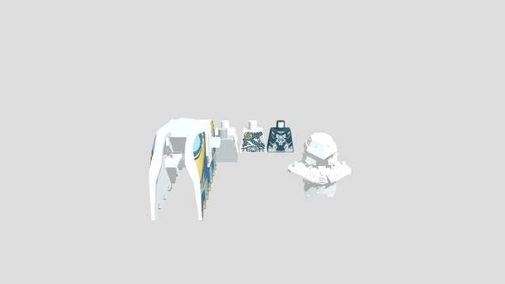 Armor lego 3D Model