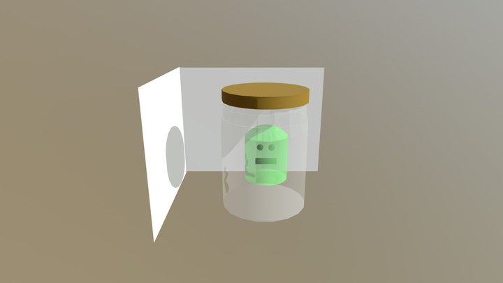 Ghost In A Jar 3D Model