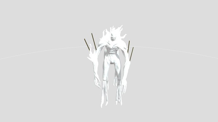 Hell Devil Chainsaw Man fanart 3D Model