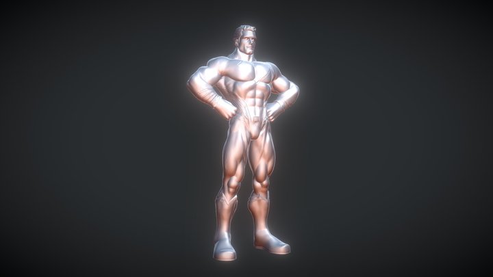 Superman-toon 3D Model