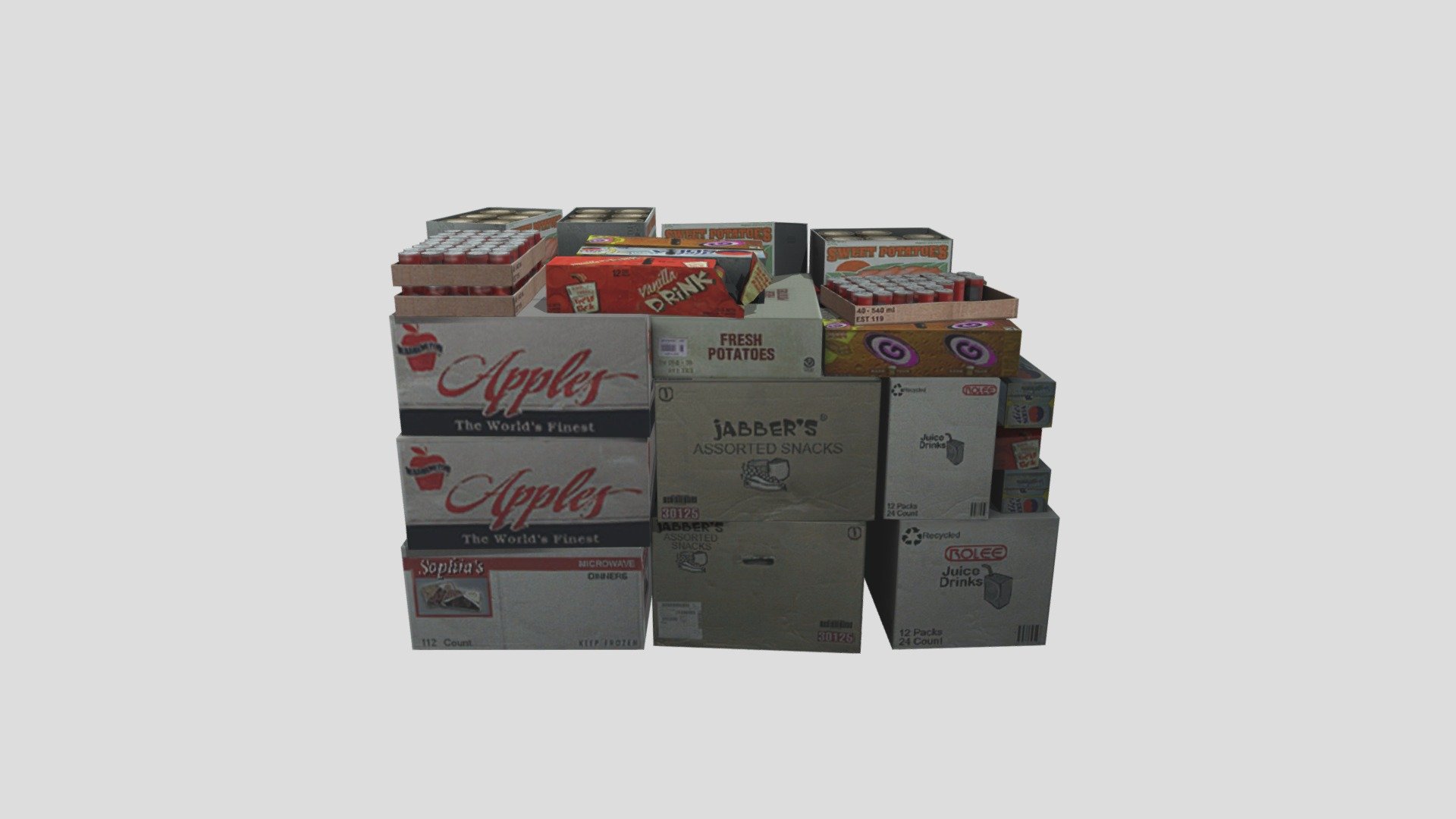 Stack of food