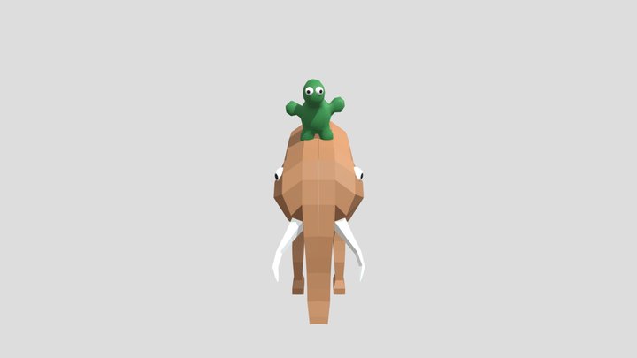 Elefant 3D Model