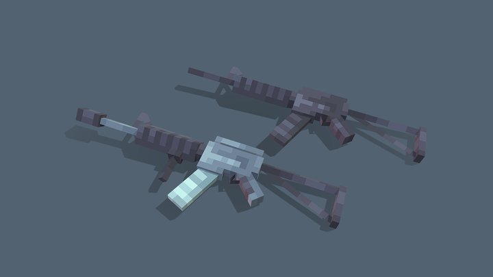 Rifles 3D Model