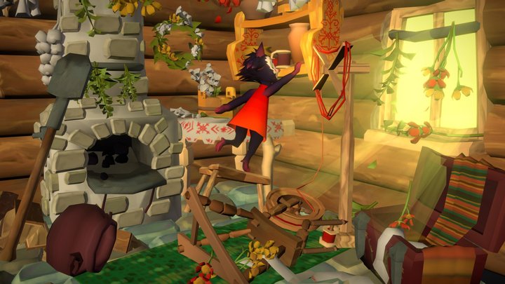 Latvian girls room (with a little devil) 3D Model